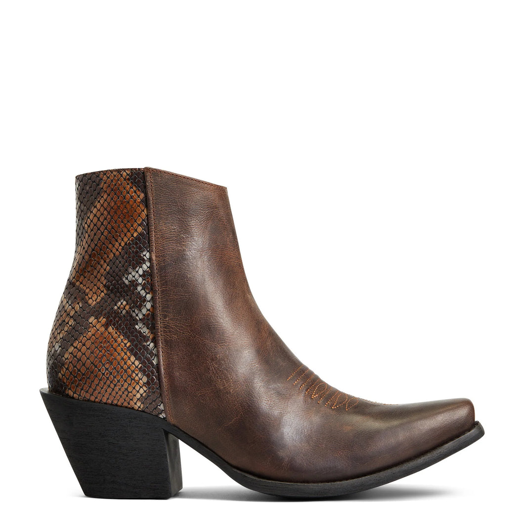 Ariat Ladies Carmelita Rhino Tan Snip Toe Boots