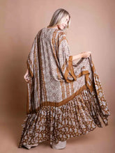Load image into Gallery viewer, Airy Paisley Drape Kimono
