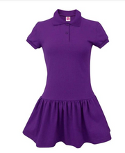 Load image into Gallery viewer, Purple Polo Dress
