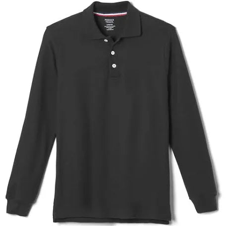 PCA Unisex Long Sleeve Pique Cotton Polo