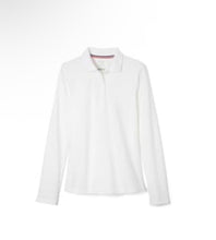 Load image into Gallery viewer, PCA Girls Long Sleeve Pique Cotton Polo
