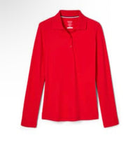 Load image into Gallery viewer, PCA Girls Long Sleeve Pique Cotton Polo
