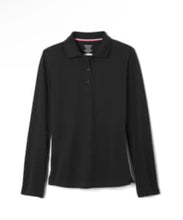 Load image into Gallery viewer, PCA Girls Long Sleeve Pique Cotton Polo
