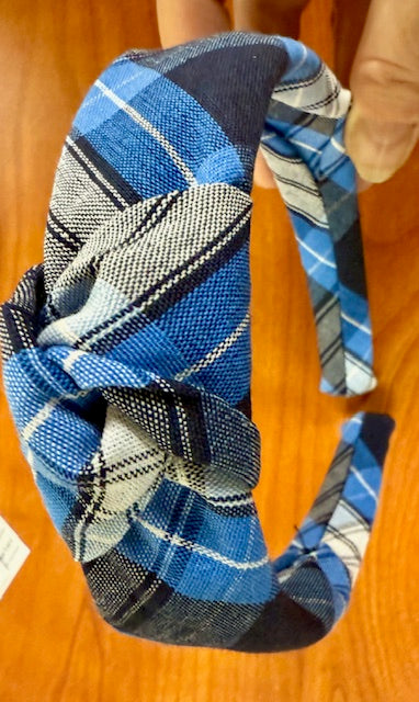 Lake Lure Plaid Headband