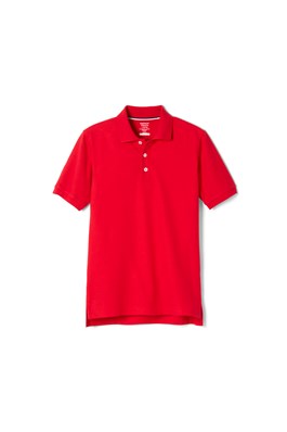 PCA Girls Short Sleeve Pique Cotton Polo